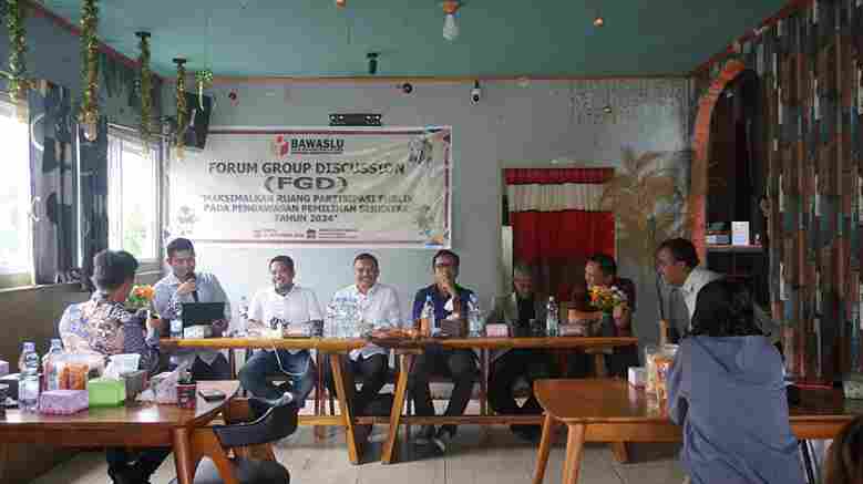 Bawaslu Sumut Laksanakan FGD Maksimalkan Partisipasi Publik