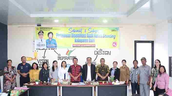 Tim Percepatan Penurunan Stunting Kab. Dairi Melaksanakan Diseminasi Audit Kasus Stunting