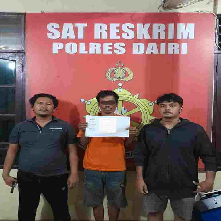 Lakukan Penganiayaan Terhadap Korban Karena Sakit Hati, Akhirnya SS Ditangkap Polres Dairi