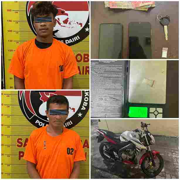 Petugas Sat Res Narkoba Tangkap Seorang Pemuda Terkait Peredaran Narkotika di Sidikalang