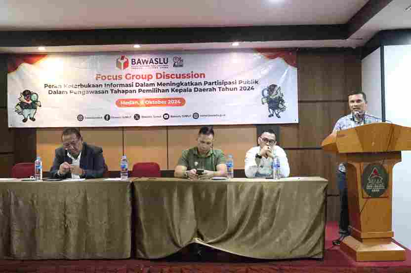 Bawaslu Sumut Gandeng KPI, KIP dan Akademisi