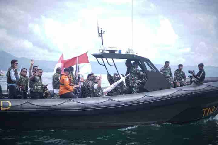 Pj Bupati Dairi Surung Charles Promosikan Potensi Dairi Dalam Aquabike Jetski