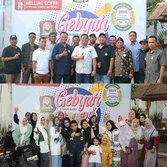 Gebyar Tahun Baru Alumni Ikatan Alumni SMAN 10/11 Pertiwi Medan Angkatan 96 Dalam Bingkai Silahturahmi