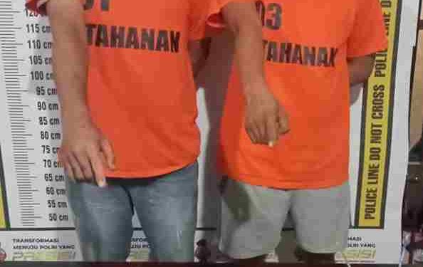 Saat Transaksi Narkoba di Warung Tuak Sidomulyo, Dua Pria Diringkus Polres Simalungun Barang Bukti 1,67 Gram Sabu