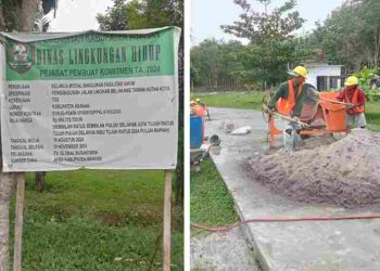 Proyek Jalan Lingkar Berbiaya Rp.998 Juta Diduga Total Los, Rekanan Mengembalikan Uang Rp.802 Juta dan Kadis Lingkungan Hidup Terancam Dicopot