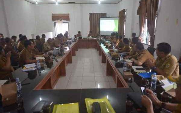 Pemkab Pakpak Bharat Gelar Rapat Bahas Kesesuaian Anggaran