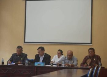 Komisi I DPRD Pakpak Bharat Raker dengan Mitra Kerja