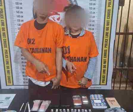 Seorang Pria dan Wanita Pengedar Narkoba Diringkus Sat Narkoba Polres Simalungun Barang Bukti 71, 55 Gram