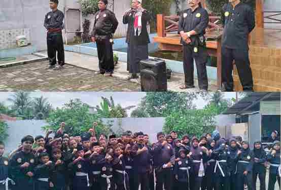 Perguruan Pencak Silat Kombinasi Cimande Gelar Ujian Kenaikan Tingkat