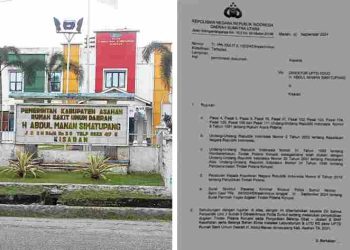 Dugaan Tindak Pidana Korupsi Pengadaan Bahan Kimia Laboratorium dan Obat-Obatan, Direktur RSUD Kisaran Diperiksa Poldasu