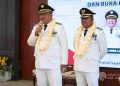 Iringan Marhaban Sambut Kedatangan Taufik- Rianto di Pendopo Rumdis Bupati Asahan