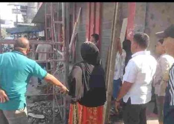 Pemagaran Seng Eks Pasar Kisaran Gagal, Pengacara Tri Purnowidodo Tegaskan ke Warga Jika Berlanjut Akan Ada Tuntutan Hukum