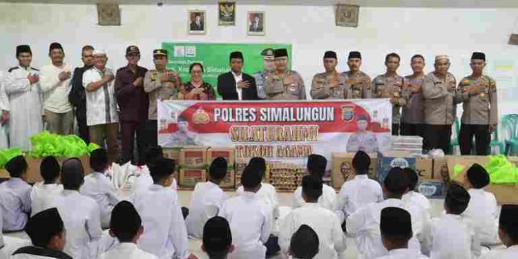 Bakti Religi Polri: Kapolres Simalungun Gelar Safari Ramadhan di Pondok Pesantren Dzhunnurain