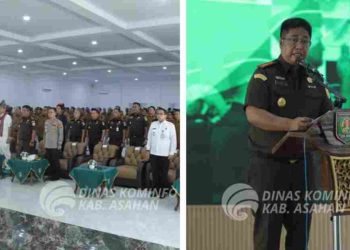 Dihadiri Komisi III DPR-RI dan Bupati Asahan, Kejari Sosialisasi Launching Program Jaksa Garda Desa