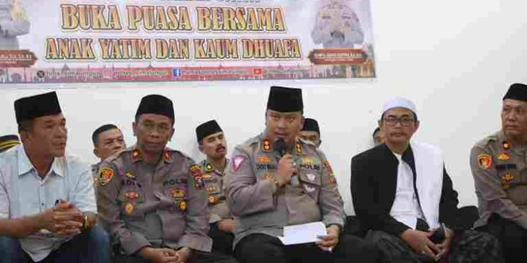 Kapolres Simalungun Gelar Buka Puasa Bersama Anak Yatim dan Kaum Duafa Dalam Rangka Safari Ramadhan Polri
