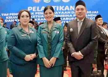 Ketua TP PKK Sumut Lantik Ny Juniatry Franc Bernhard Tumanggor Sebagai Ketua TP PKK Pakpak Bharat