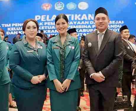 Ketua TP PKK Sumut Lantik Ny Juniatry Franc Bernhard Tumanggor Sebagai Ketua TP PKK Pakpak Bharat