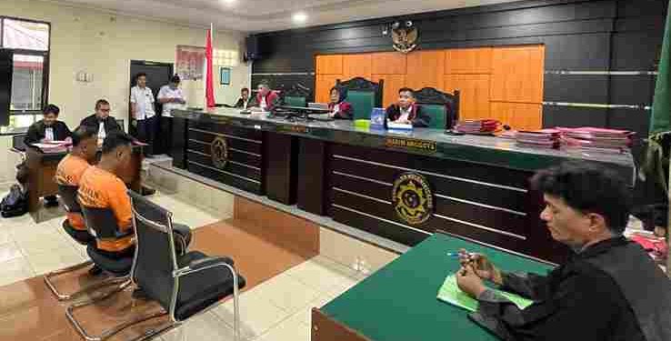 JPU Kejari Asahan Tuntut Pidana Mati Dua Orang Terdakwa Pembawa 25 Kg Sabu