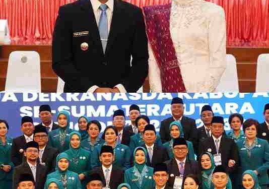 Ny Hj Susmirawanti Iman Irdian Saragih Resmi Dilantik Sebagai Ketua TP. PKK, Ketua Tim Pembina Posyandu dan Ketua Dekranasda Kota Tebing Tinggi