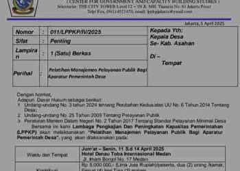 Meskipun Efisiensi Anggaran, 177 Kades di Asahan Ikut Bimtek dengan Biaya Rp5 Juta per Desa Terkesan Dipaksakan