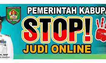 Spanduk “Stop Judi Online” Beredar di 177 Desa Dibandrol Rp.300 Ribu, Kadis Kominfo Sebut Itu Bukan Produk Pemkab Asahan