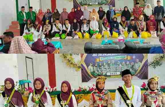 MTS Al Washliyah Bah Gunung Sukses Wisuda Tahfidz Juz 28, 29, 30 Angkatan ke IV