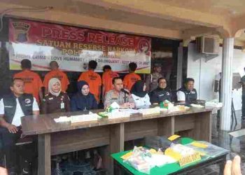 Polres Ungkap 3 Kasus Peredaran Narkotika, Satu Tersangka Pengedar 1 Kg Kokain Terancam Hukuman Seumur Hidup dan Mati