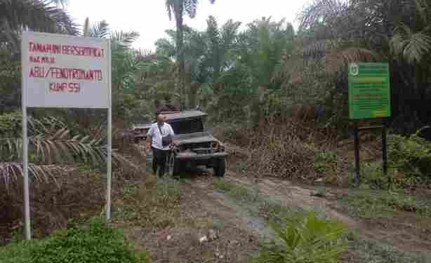 Tim Jatanras, Intelkam dan Kasat Res Polres Simalungun Mediasi Konflik Penutupan Jalur Pengangkutan Sawit di Hatonduhan