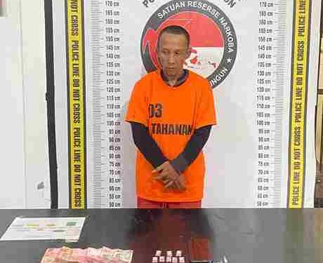 Seorang Pria Diringkus Polres Simalungun Memiliki 8 Paket Sabu di Silimakuta