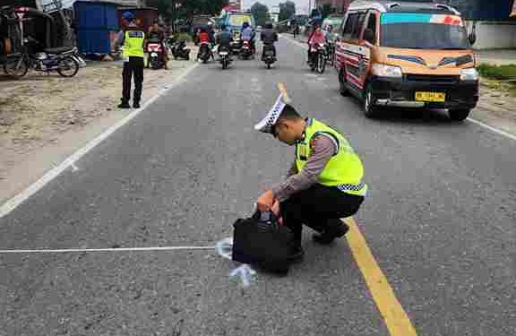 Terjadi Kecelakaan Tabrakan Beruntun di Jalan Medan – Siantar, Reaksi Cepat Polres Simalungun Turun ke Lokasi