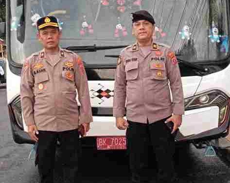 Polres Simalungun Kirim 50 Personel Amankan Kunjungan Wakil Presiden Gibran Rakabuming Raka di Humbahas