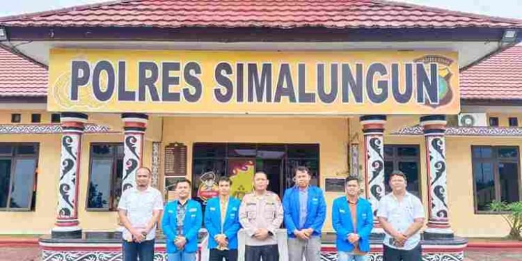 PMI Berkunjung Silaturahmi ke Kapolres Simalungun Kolaborasi Rawat Kamtibmas