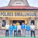 PMI Berkunjung Silaturahmi ke Kapolres Simalungun Kolaborasi Rawat Kamtibmas