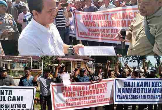 PTP Nusantara IV Eks PTPN III Gelar Aksi Damai 