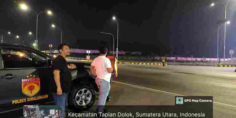 Tim Laser Polres Simalungun Gelar Patroli Khusus Cegah Balap Liar dan Tawuran di Jalan Medan