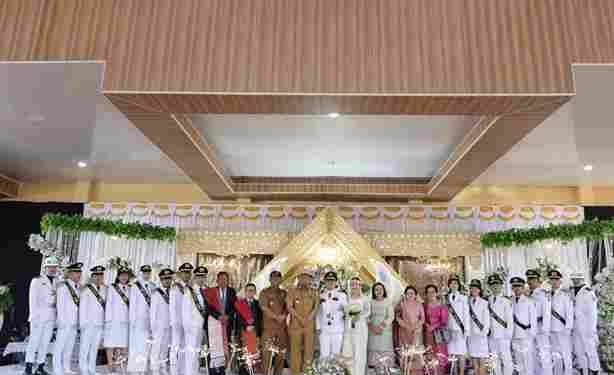 Bupati Dairi Jadi Inspektur Upacara Pada Pernikahan Purna Praja Kabupaten Dairi