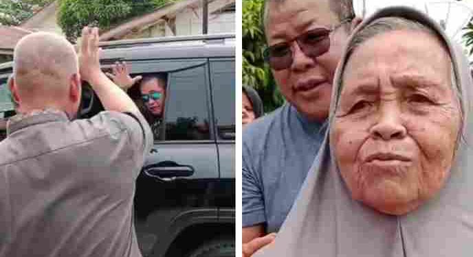 Momen Haru Jenderal TNI Maruli Simanjuntak Bersama Isteri Sambangi Rumah Namboru di Kisaran Usai Tutup TMMD Asahan