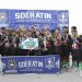 Bupati Vickner Sinaga Serahkan Piala Soeratin Cup U-13 dan U-15 Kabupaten Dairi