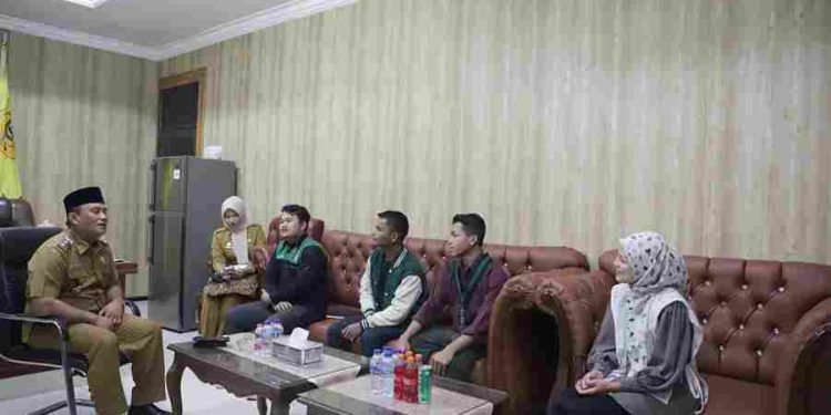 Jalin Sinergitas Membangun Dairi, Wakil Bupati Dairi Terima Audiensi HMI