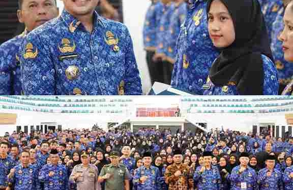 Wali Kota Tebing Tinggi Lantik Ratusan PPPK, Tekankan Disiplin dan Loyalitas untuk Pembangunan Kota