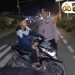 Lima Personel Polsek Dolok Pardamean Patroli Blue Light Brantas Geng Motor di Jalan Lintas Simarjarunjung