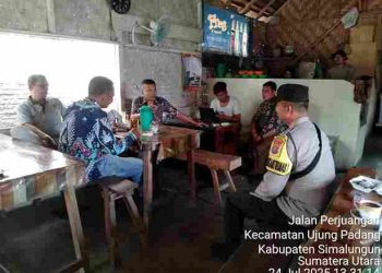 Bhabinkamtibmas Polsek Bosar Maligas Sambang Terhadap Warga Sejuta Harapan Menjaga Kedamaian di Wilayah Hukumnya
