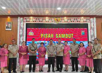 AKBP Marganda Aritonang Perkuat Soliditas Organisasi Melalui Acara Pisah Sambut Pejabat Strategis