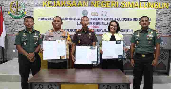 Terobosan Demi Keselamatan Berlalu Lintas: Polres Simalungun Teken MoU ETLE untuk Wujudkan Jalan yang Lebih Aman