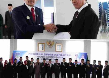 Wali Kota Tebing Tinggi Lantik Muhammad Syah Irwan Sebagai Penjabat Sekretaris Daerah, Tekankan Amanah dan Integritas