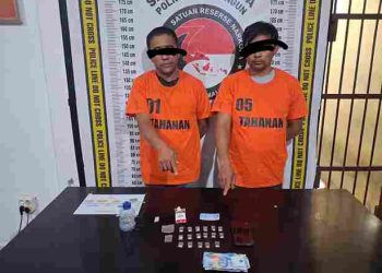 Dua Pria Petani Memiliki Sabu 3,31 Gram Diringkus Sat Narkoba Polres Simalungun