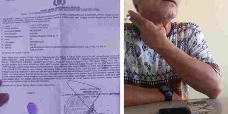 Pelaku Penganiayaan Sempat Letuskan Senpi Sebanyak 3 Kali, Korban Dtm Syarifuddin Harap Kapolres Asahan Segera Bertindak