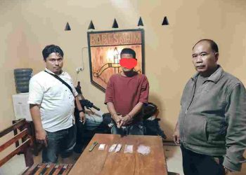 Surya Hendrian Damanik Memiliki Sabu 10,37 Gram, Diringkus Polsek Bosar Maligas