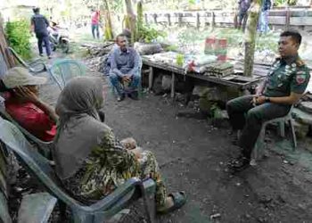 Berikan Dukungan dan Bantuan, Dandim 0208/As Sambangi Rumah Orang Tua Dinda Peserta Top 25 DA7 Indosiar