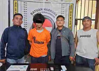 Dian Pratama Diringkus Polsek Tanah Jawa dan Sat Narkoba Polres Simalungun